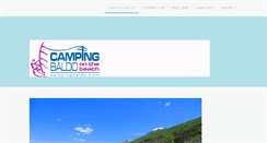 Desktop Screenshot of campingbaldo.com